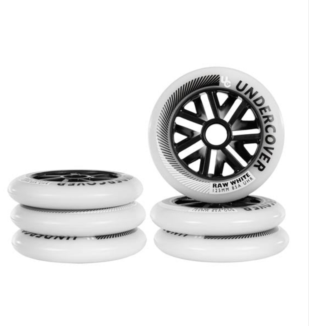 RUEDAS UNDERCOVER RAW 125MM BLANCO 3-PACK