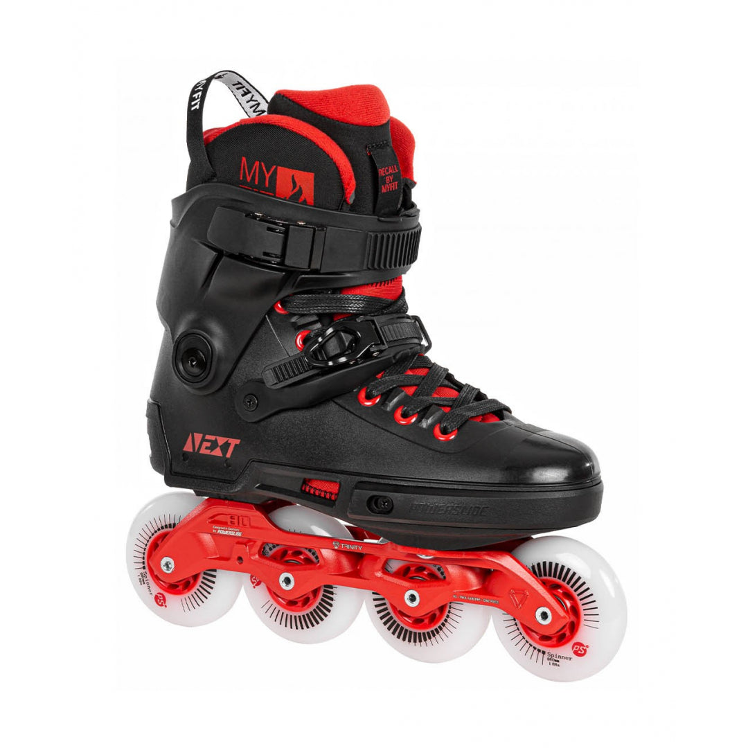 PATINES POWERSLIDE NEXT BLACK RED 80