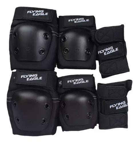 PROTECCIONES FLYING EAGLE VALIANT BLACK