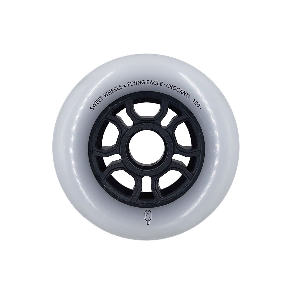 RUEDAS FLYING EAGLE SHR CROCANTI WHITE 100MM 3-PACK