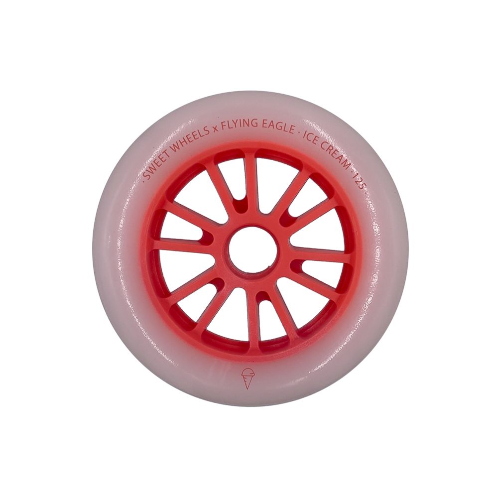 RUEDAS FLYING EAGLE SHR ICE CREAM RED 125MM 3-PACK