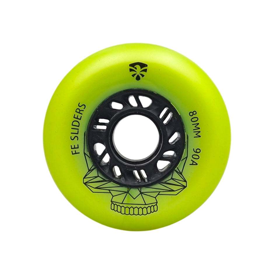 RUEDAS FLYING EAGLE SLIDERS VERDE 80MM 4-PACK