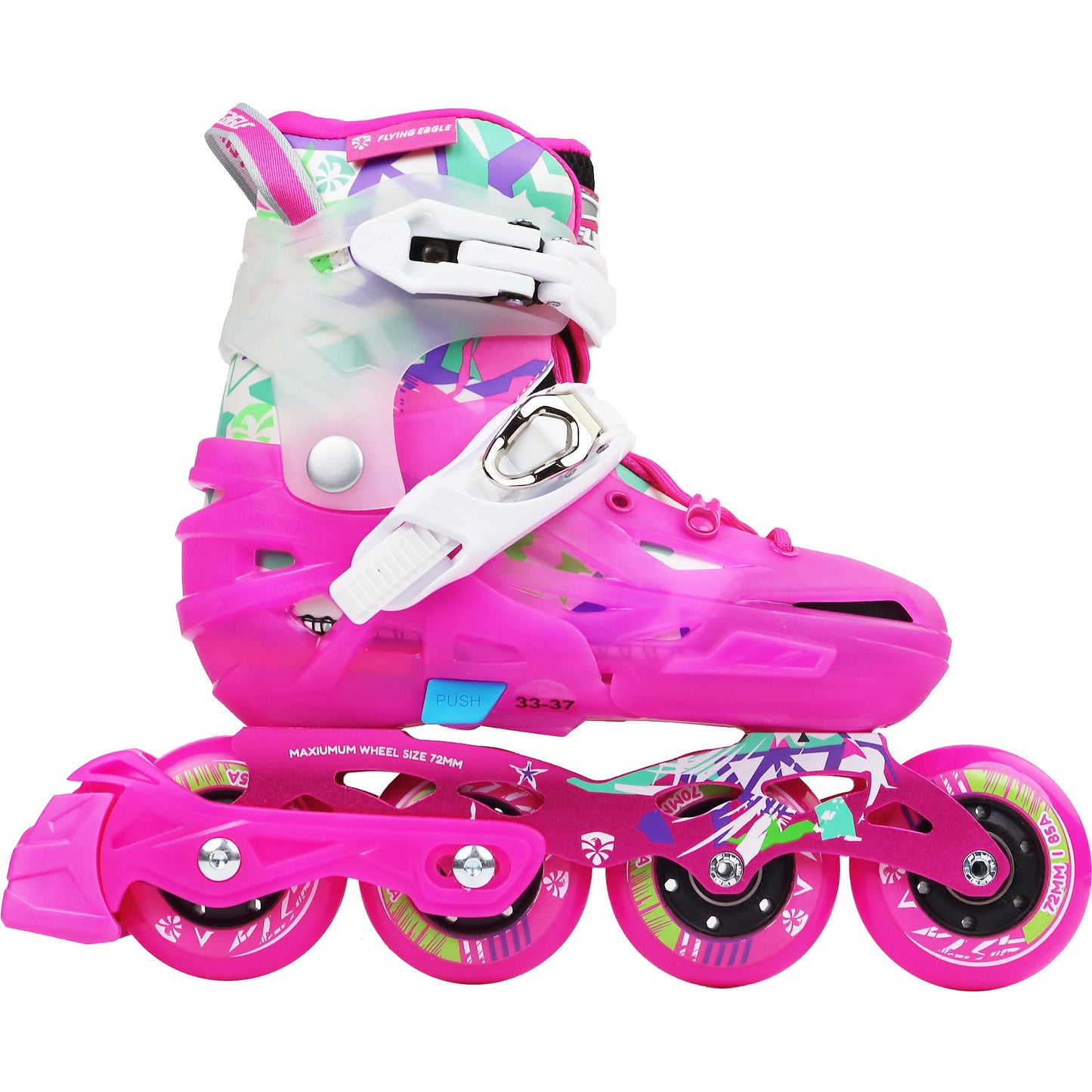 PATINES FLYING EAGLE S6S ROSADO