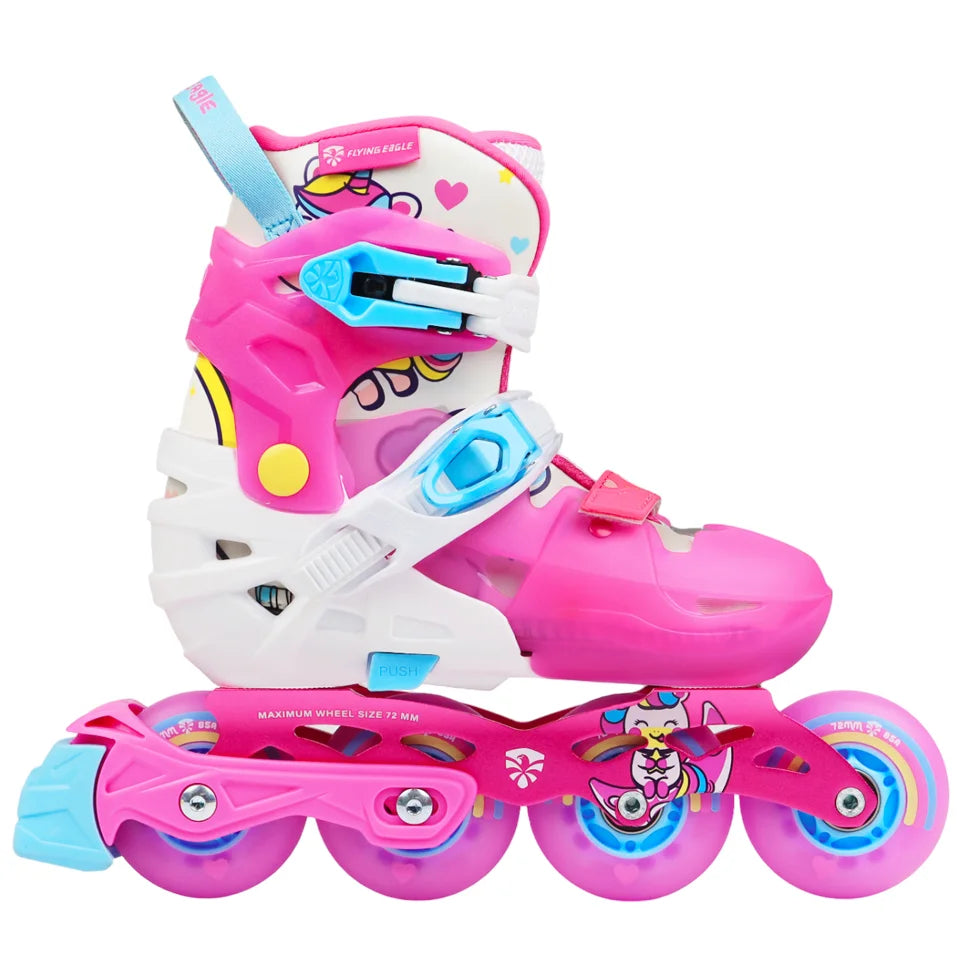 PATINES FLYING EAGLE L6 ROSA