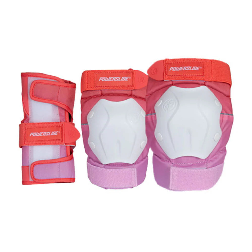 PROTECCIONES POWERSLIDE RED/PINK